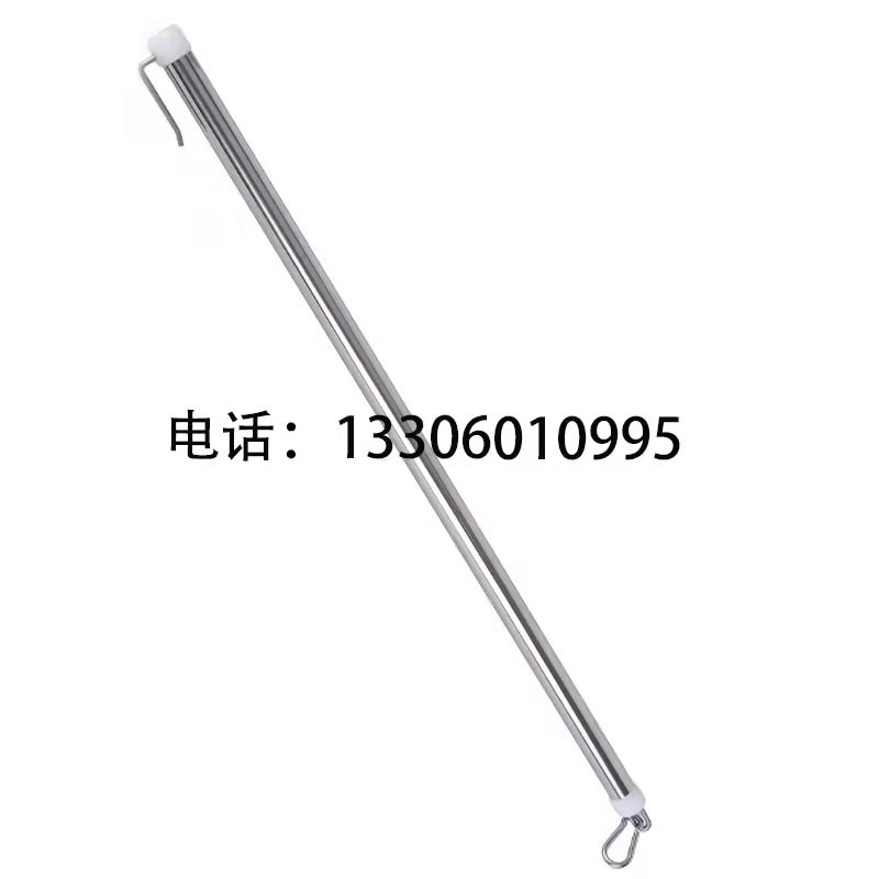 户外不锈钢带勾挂杆红旗套1号2号3号4号5号升降旗杆配件22mm外径