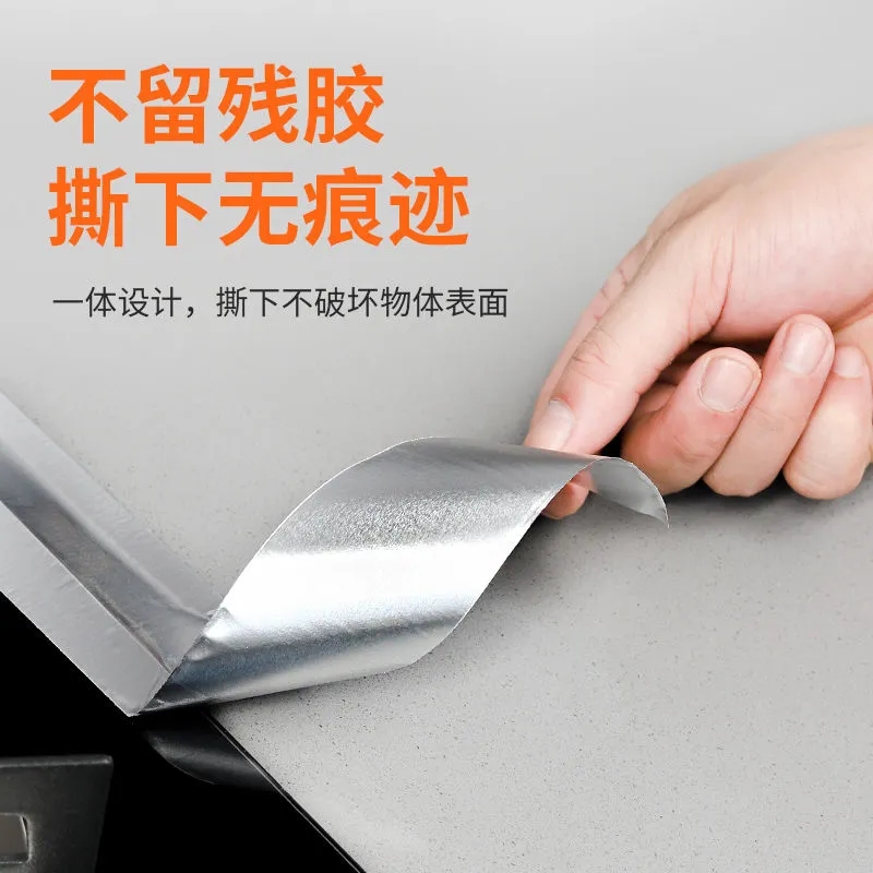 【胶带界的扛把子!】加厚排烟管铝箔耐高温胶带密封防水补漏胶带