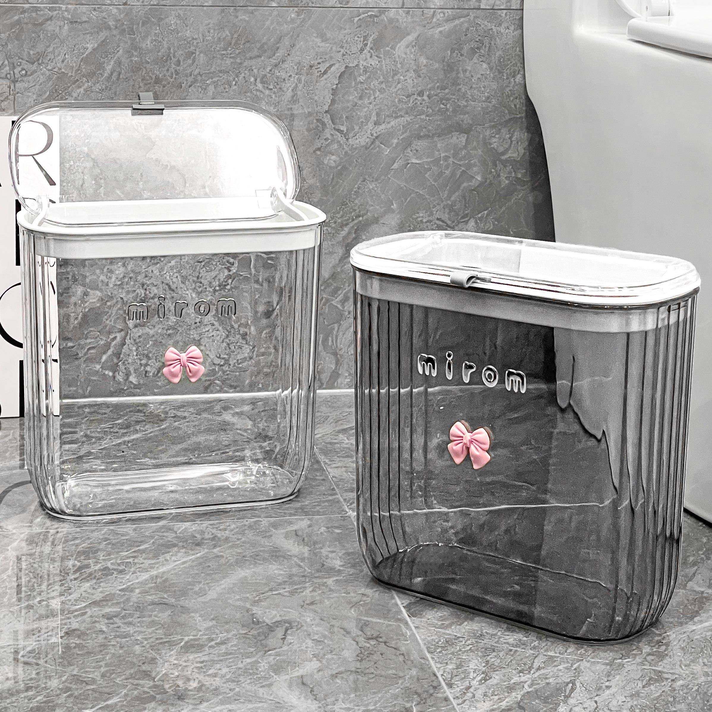 2024新款卫生间厕所壁挂式垃圾桶家用厨房有带盖高颜值马桶厕纸篓,家庭/个人清洁工具,垃圾桶,淘宝优惠券,粉丝福利购,淘宝优惠卷