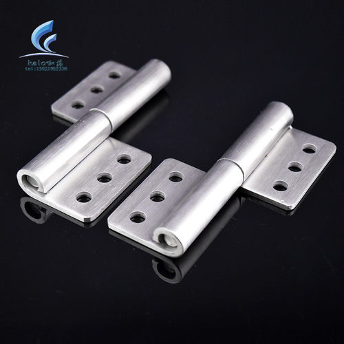 加厚寸U旗形脱卸铰链配电箱柜门左右合页工业大合页