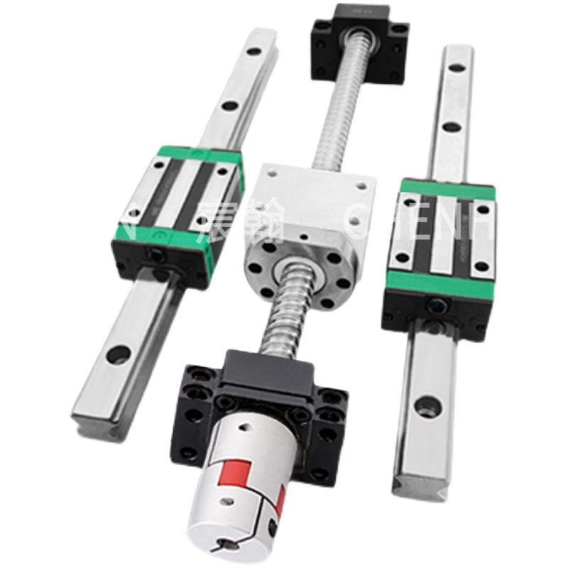 滚珠丝杆螺母装FU 5支撑座固定座轴承模组手摇滑台机床