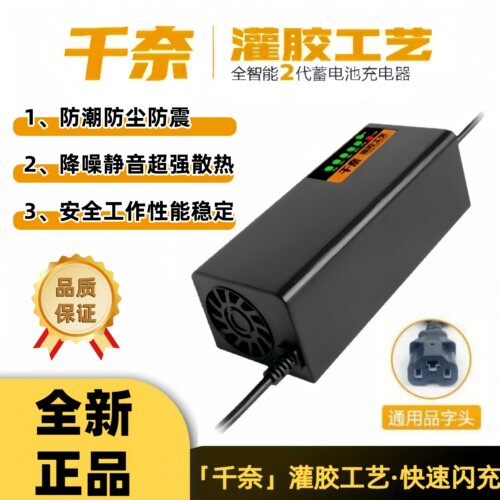 千奈电动车电三轮车灌胶型充电器