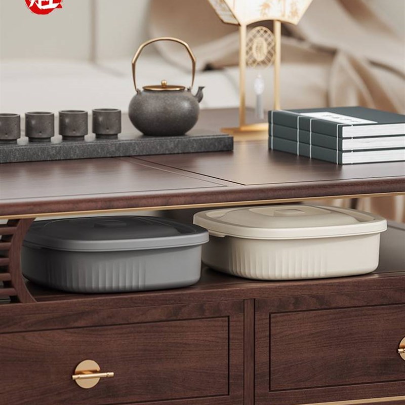 茶具配件矮茶水桶小号茶渣桶矮款茶桶废水排水桶茶台垃圾桶茶道桶