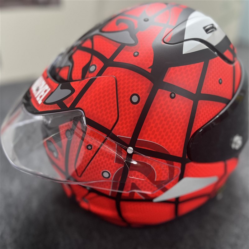 适用于HJC毒液款RPHA12头盔专用大尾翼漫威改装延长副厂配件