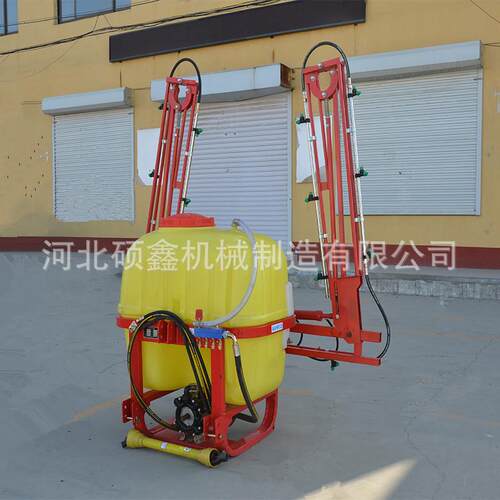 农田-使用TTF600-10背负式F600-1液压喷杆打药机 小麦玉米喷杆喷0