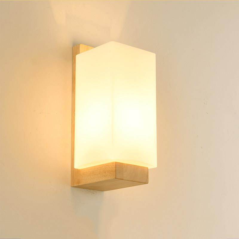 壁灯日式木艺过道客厅酒店床头卧室声控智能实木北欧创意LED灯具,家装灯饰光源,壁灯,淘宝优惠券,粉丝福利购,淘宝优惠卷