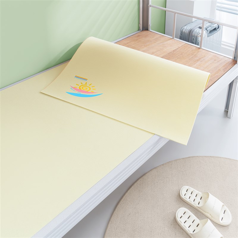 防潮垫学生宿舍单人床垫90x190cm住校专用折叠毛毡垫透气隔脏垫子
