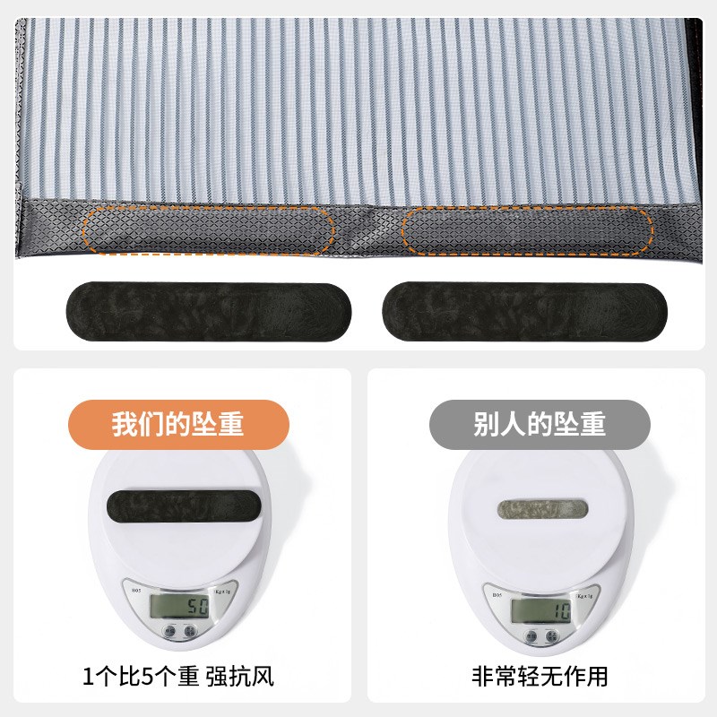 金刚网防蚊门帘2025新款高档纱门磁吸自粘沙门家用夏季全磁条纱窗