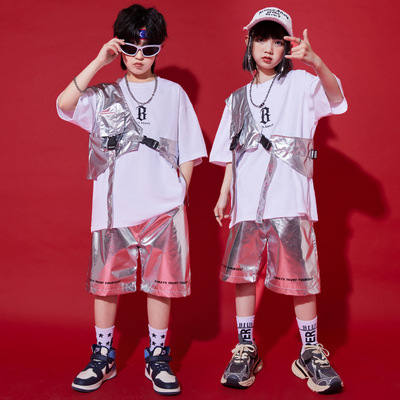 学院街舞2025新款六儿童演出服