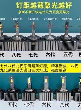 D3S车灯led大灯D1SD2SD4SD5D8S透镜氙气灯远近光一体汽车灯泡超亮
