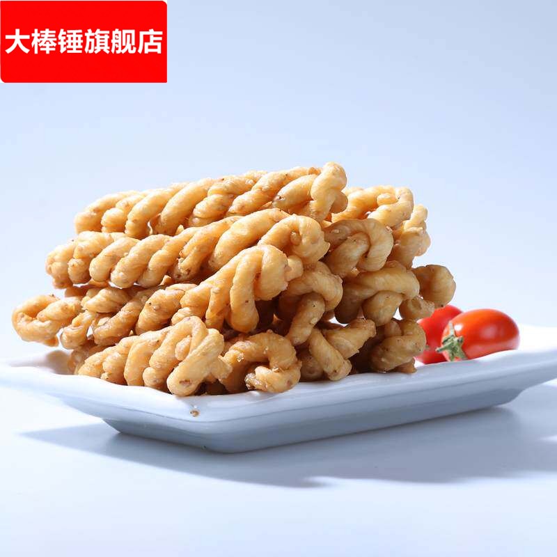 河南商丘特产民权贡麻花九代传人张慧敏咸香味70g袋装口感酥脆香