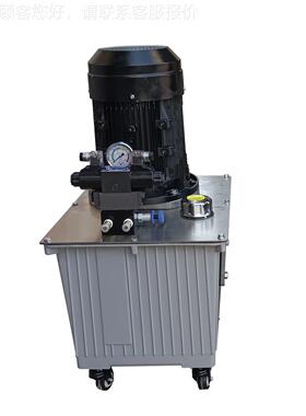 1ZF4W44TKF液K压XJC站 4KW铝电机合金带脚轮液压系统 非标液压站