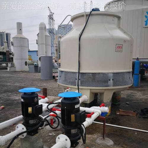 逆流形式圆形冷却塔5却0T,牌UDG冷却圆塔,冷塔,