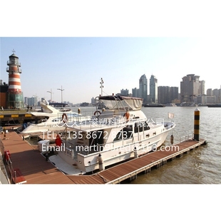 供应PE塑料浮箱浮桥浮箱趸船浮箱水上平台浮筒填充浮箱浮筒码头