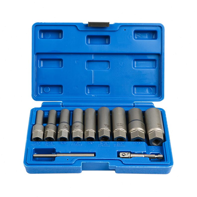 滑牙生锈破损螺母螺栓螺丝取出器断头螺钉取丝器反牙套筒扳手工具