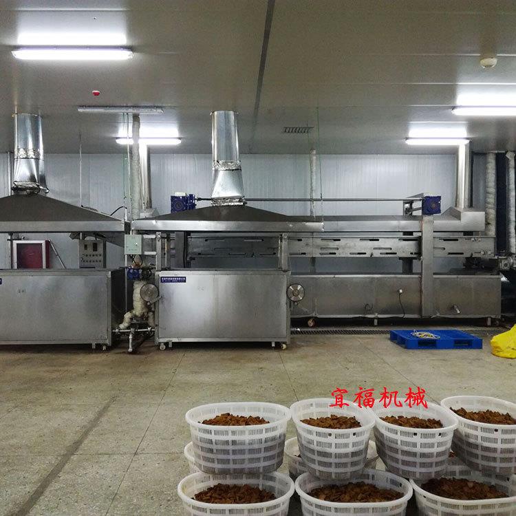 豆干油炸机 腐竹油炸锅 宜福豆制品油炸机器设备价格