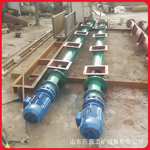 LS630型螺旋给料机工作可靠螺旋输送机煤灰污泥螺旋输送机