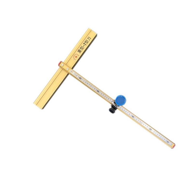 玻璃刀T型推刀高精度开界介器切割划瓷砖切厚玻璃刀头玻璃刀工具