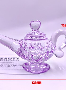 儿童大号透明亚克力城堡男孩女孩水晶高跟鞋摆件饰品宝石玩具礼物