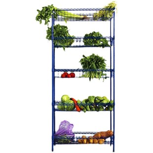 厨房网篮置物架蔬菜收纳整理储物网篮架子零食推车落地多层立式架