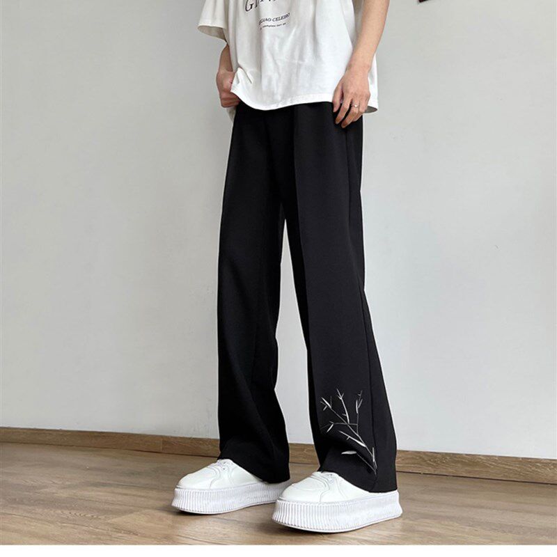 190加长西裤男高个子直筒长裤夏季宽松西装裤110cm115cm120拖地