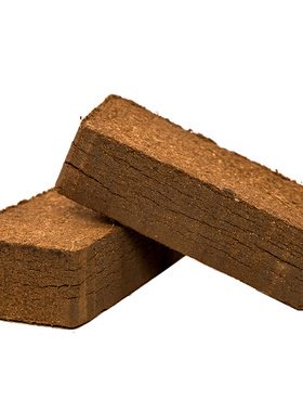 椰砖椰土椰糠椰粉砖650g种菜种植土无菌兰花椰壳土营养土爬宠垫材