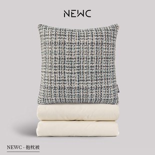 新宸优品办公室抱枕被2023新款条纹两用午睡夏天空调被全棉可水洗