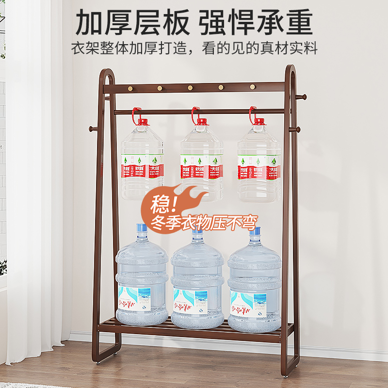 床边晚上放衣服挂衣衣帽架卧室落地家用神器床头房间临时简易弧形