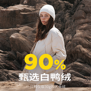 高级感羽绒服短款 2023年新款 小个子百搭面包服外套 冬季 羽绒服女款