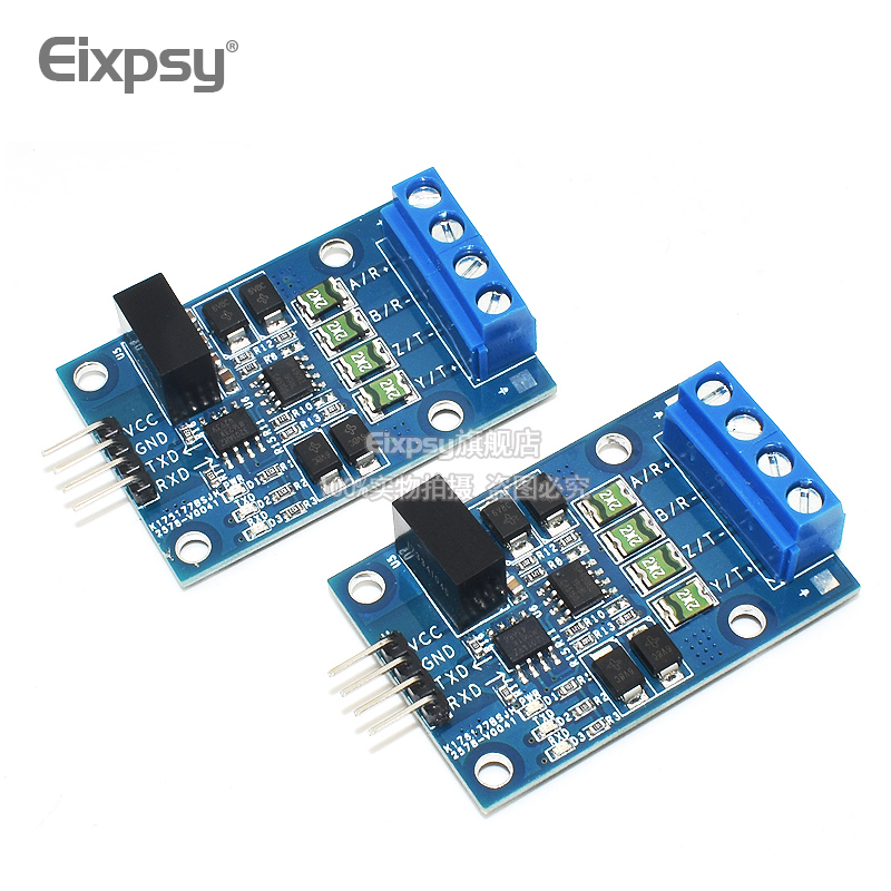 RS422互转TTL双向信号 TTL转422模块 全双工 3.3V/5V 隔离型