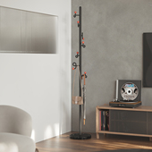 北欧创意落地衣帽架家用入户挂衣架室内网红衣服架子卧室立式 衣架