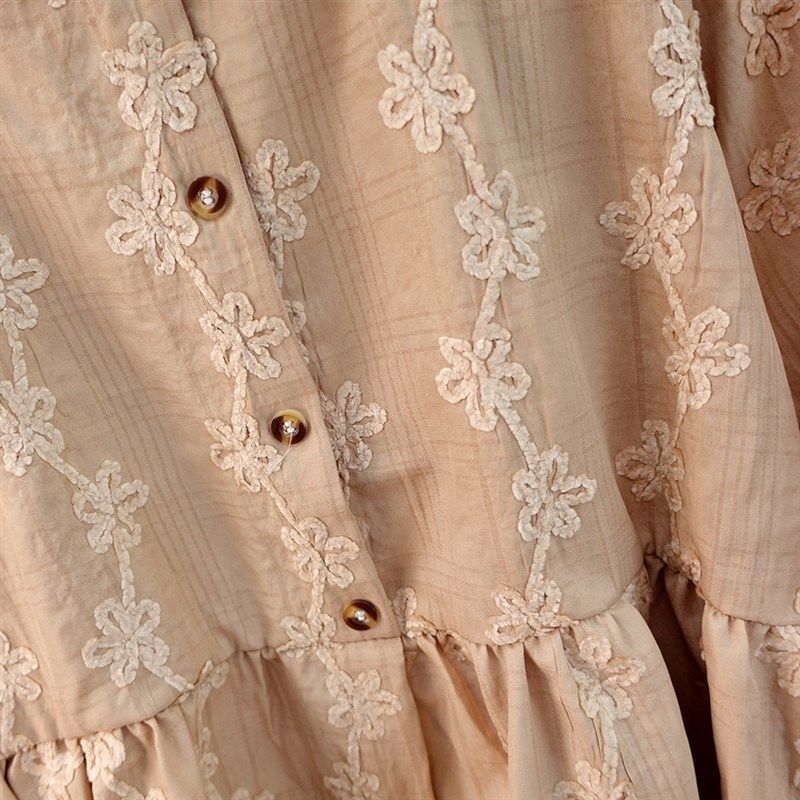 早秋大码女装盘花衬衫200斤套头方领娃娃衫上衣梨型身材胖mm穿搭,女装/女士精品,大码内搭,淘宝优惠券,粉丝福利购,淘宝优惠卷