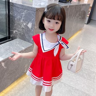 女童裙子女宝宝连衣裙一周岁两岁半三到四多五6小女孩夏装衣服春7