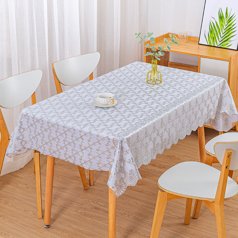 塑料 欧式PVC椭圆形餐桌布防水防油防烫免洗茶几垫家用长方形桌布,居家布艺,桌布,淘宝优惠券,粉丝福利购,淘宝优惠卷