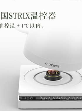 maxwin电热水壶恒温保温一体烧水壶家用功夫茶泡茶专用细长嘴咖啡