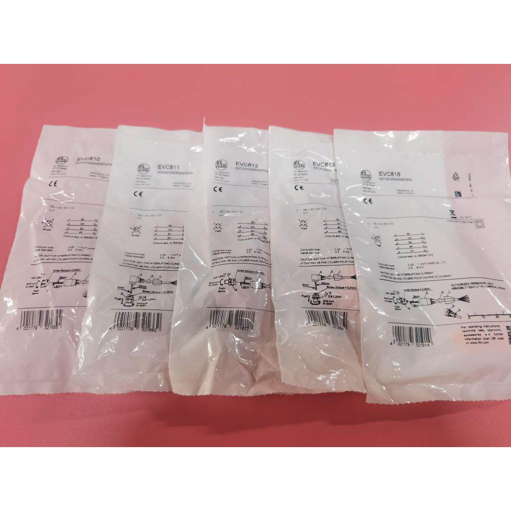 原装IFM EVC810 EVC811 EVC813 EVC812 EVC816连接插头实价