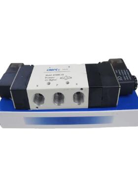 全新4V430C-15三位五通中封换向电磁阀中射精4V430E-15气动阀4V43