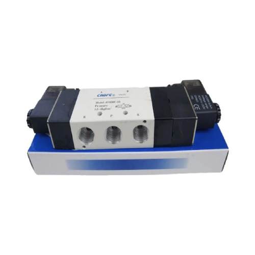 全新4V430C-15三位五通中封换向电磁阀中射精4V430E-15气动阀4V43