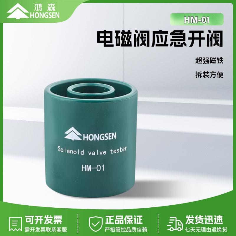 鸿森电磁阀冷库开阀磁铁线圈开启阀磁性控制器应急强磁通用开关