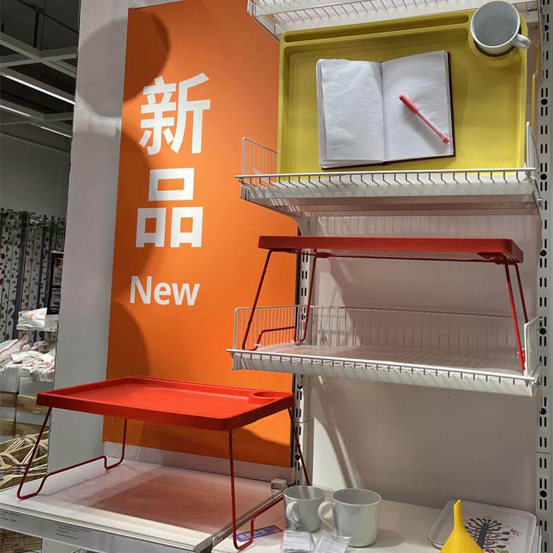 布瓦拉折叠桌床用餐架家用电脑桌笔电支架宿舍懒人学习桌子飘窗