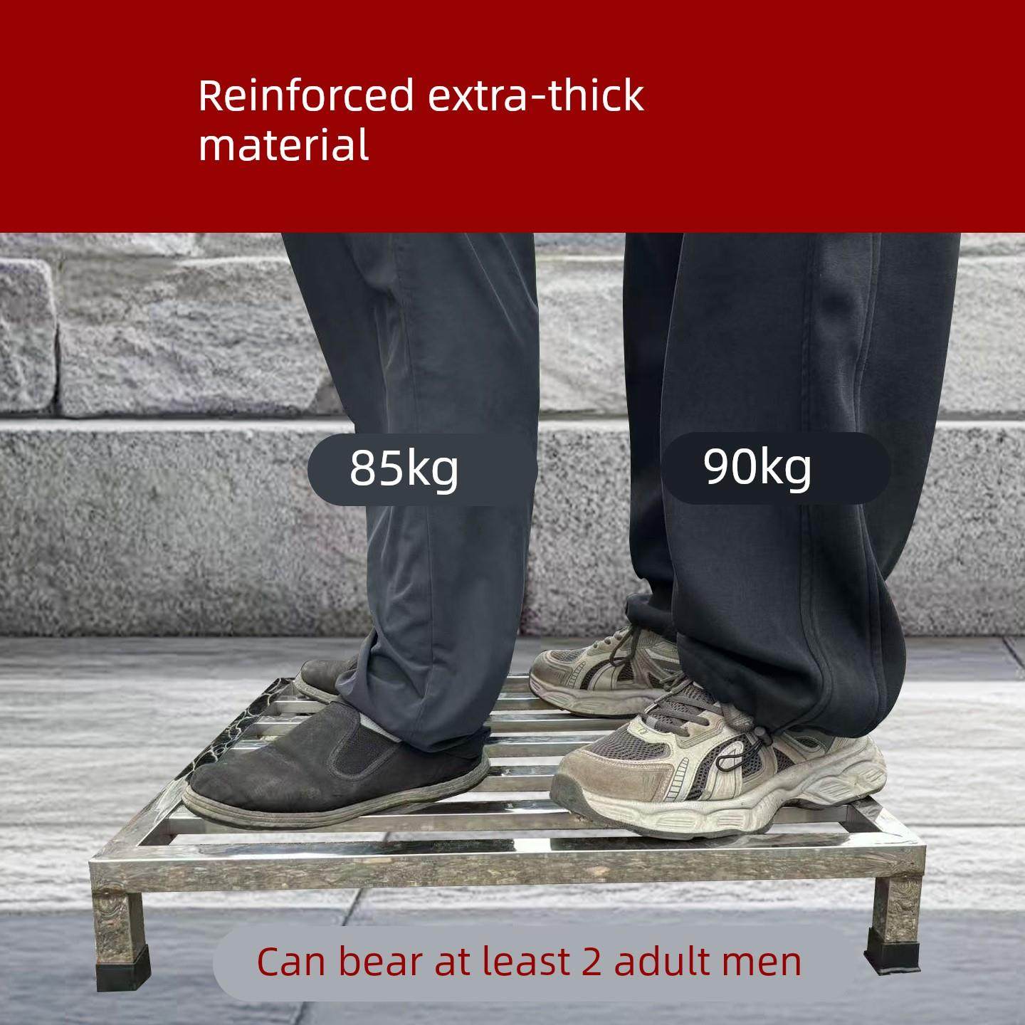 不锈钢底座托架落地垫高底架支架防潮置物架承重货架支撑架可定制