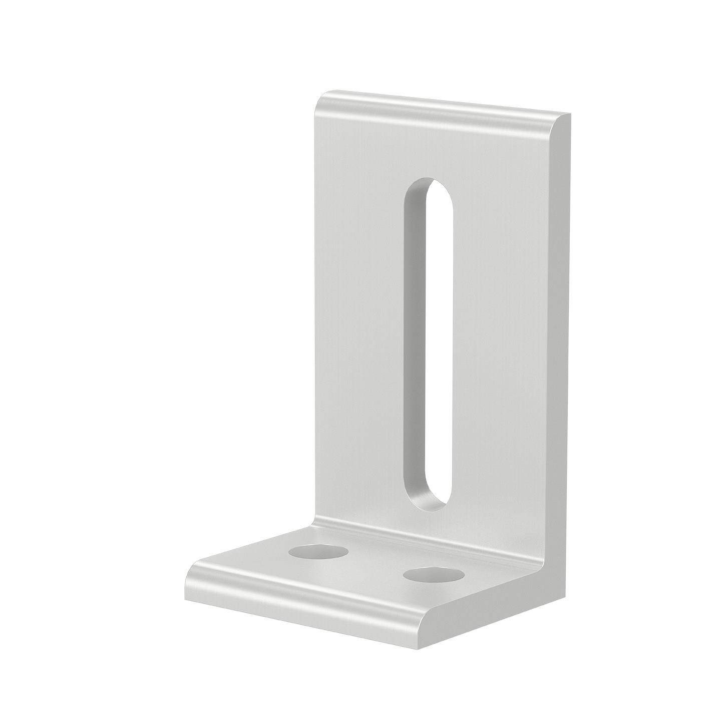 工业铝型材配件20/30/40L型板材固定件银色黑色