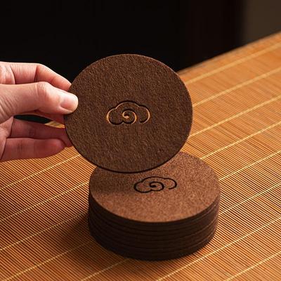 毛毡杯垫茶垫功夫茶杯垫托养壶垫壶承垫茶道干泡吸水速干隔热防烫