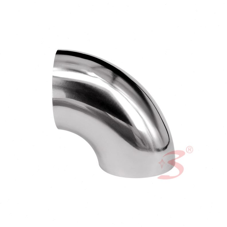 甄选304不锈钢材质焊接式管件90度装饰弯头口径102—120不锈钢弯