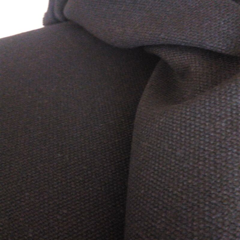 纯黑帆布特厚粗帆布黑色硬帆布户外箱包帆布黑色布料黑色帆布包邮