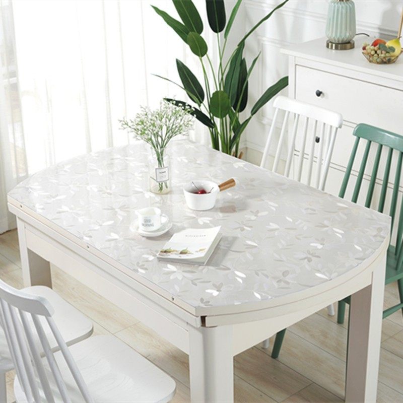 透明软玻璃圆形桌布防烫免洗防水晶版塑料打磨斜边PVC餐桌保护垫,居家布艺,桌布,淘宝优惠券,粉丝福利购,淘宝优惠卷