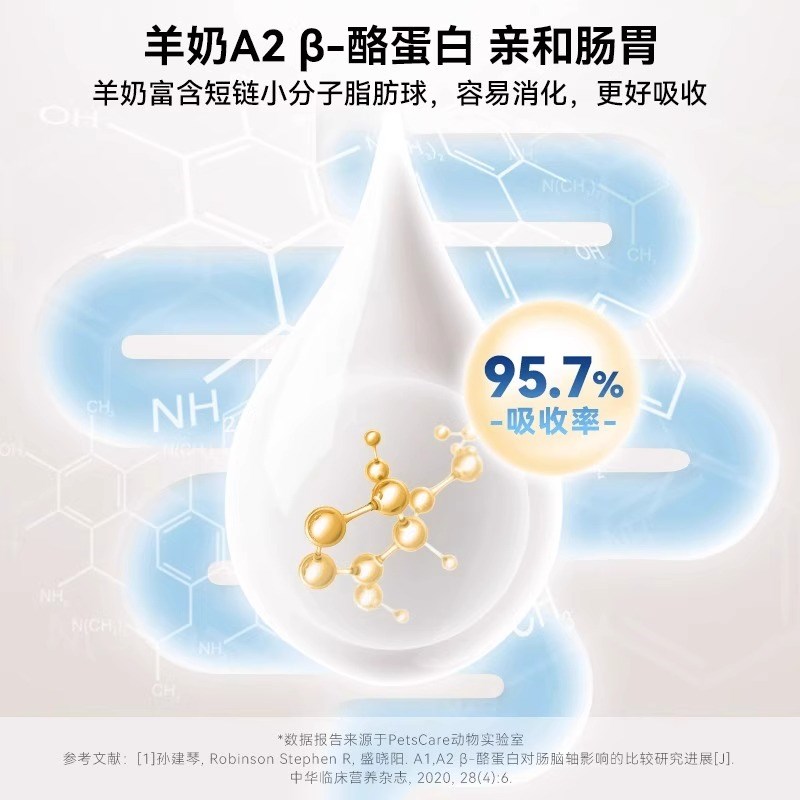 小冻羊奶粉猫用奶粉幼猫小奶猫专用猫粮成猫产后奶糕补钙营养鱼油