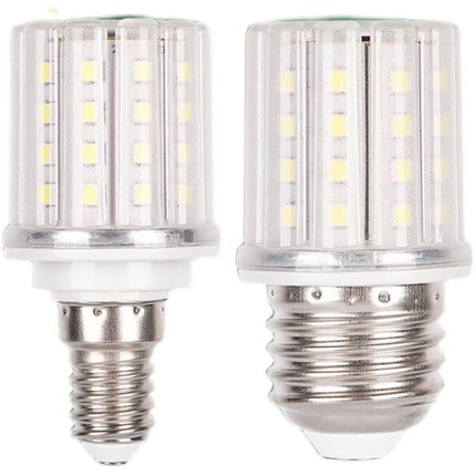 超亮LED节能灯泡玉米灯家用E27螺口客厅灯暖白光三色变光无影灯泡