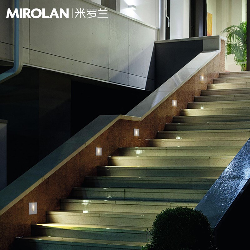 户外灯简约埋墙灯户外防水防尘景观庭院花园户外壁灯室内外墙角灯