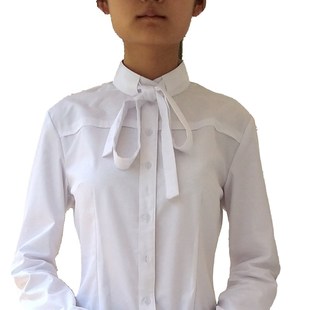 中国移动公司工作服女装修身加大加小女衬衫制服长袖定制